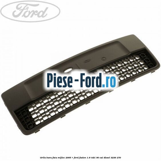 Grila bara fata, mijloc (2005->) Ford Fusion 1.6 TDCi 90 cai